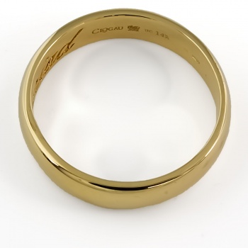 14ct gold Clogau Wedding Ring size X
